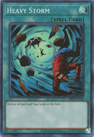 Heavy Storm (25th Anniversary) [MRD-EN142] Super Rare - Yugioh Cards For Your TCG Needs!