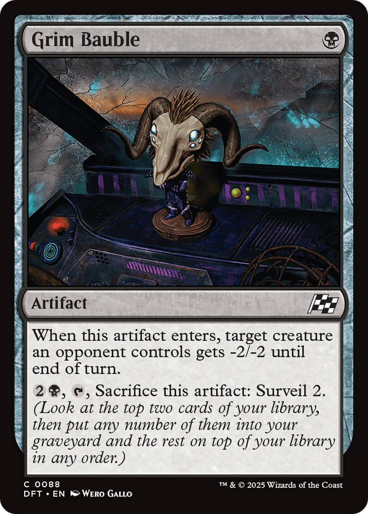 Grim Bauble [Aetherdrift] Magic: The Gathering