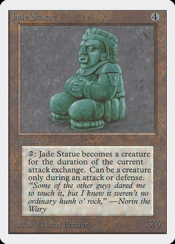 Jade Statue [Unlimited Edition] Magic: The Gathering