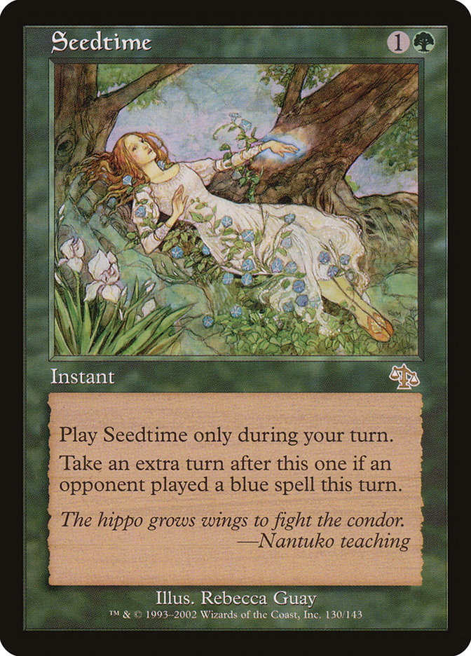 Seedtime [Judgment] Magic: The Gathering