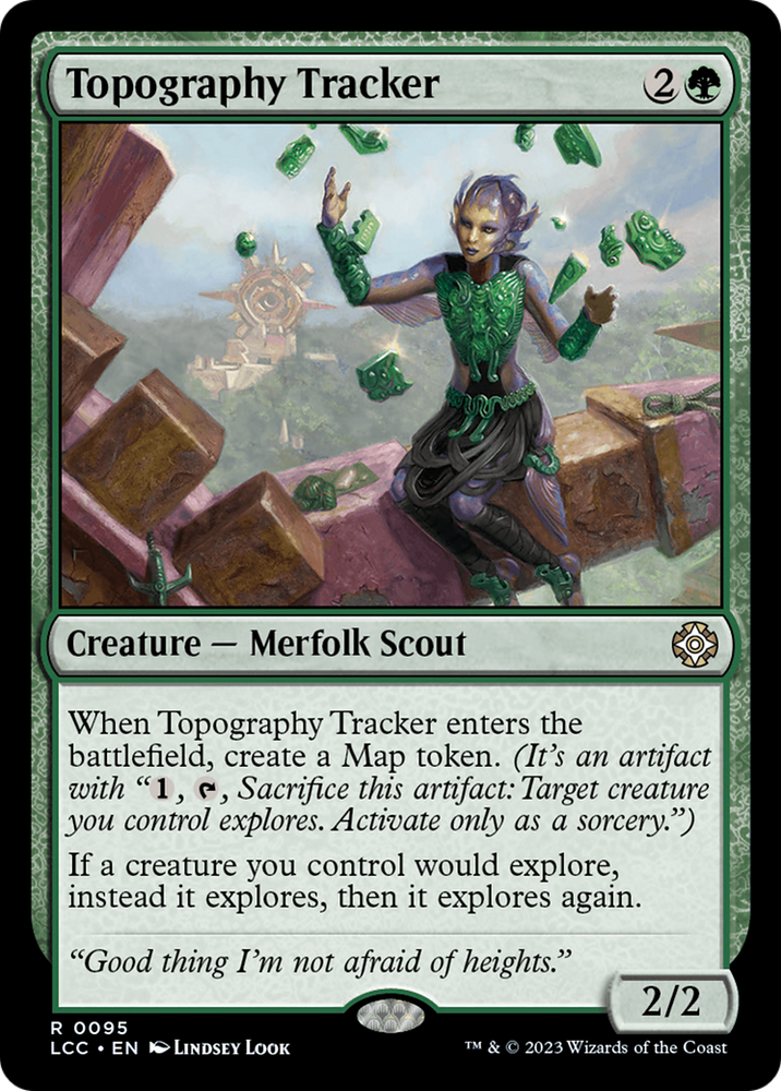 Topography Tracker [The Lost Caverns of Ixalan Commander] Magic: The Gathering