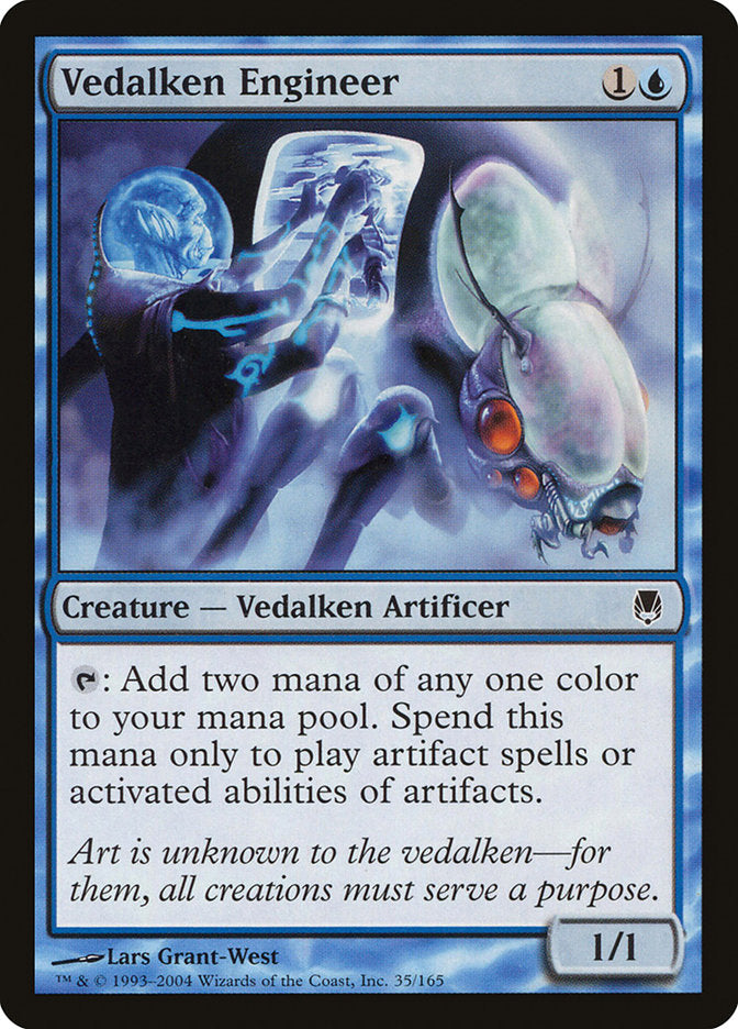 Vedalken Engineer [Darksteel] Magic: The Gathering
