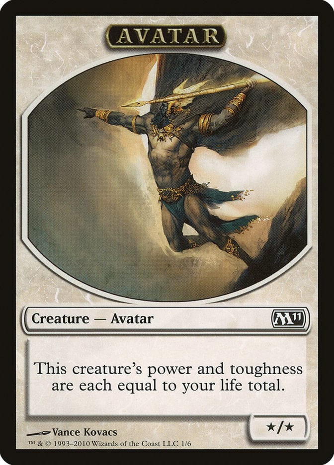 Avatar Token [Magic 2011 Tokens] Magic: The Gathering