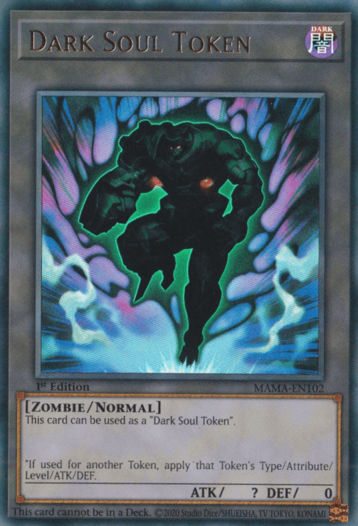 Dark Soul Token [MAMA-EN102] Ultra Rare - Yugioh Cards For Your TCG Needs!