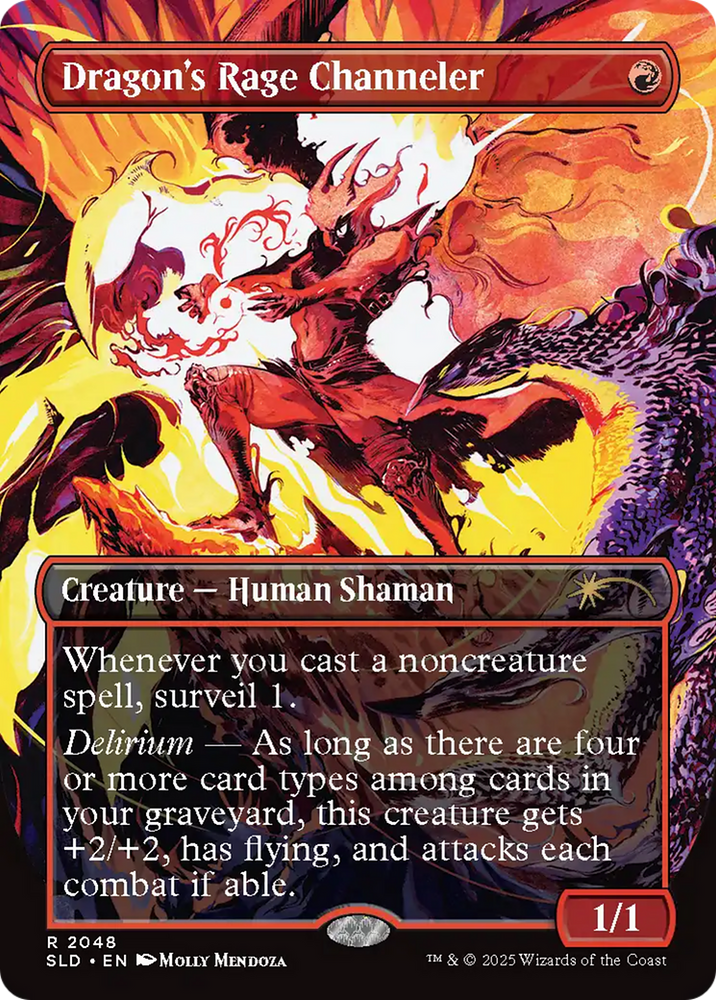 Dragon's Rage Channeler (2048) [Secret Lair Drop Series] Magic: The Gathering