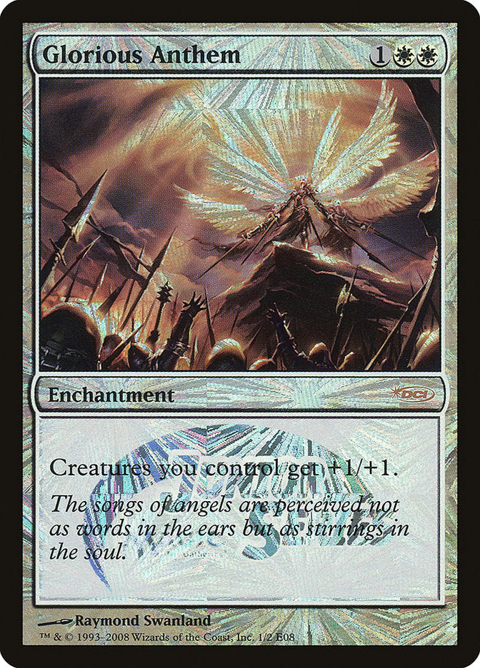 Glorious Anthem [Junior Series Europe] Magic: The Gathering