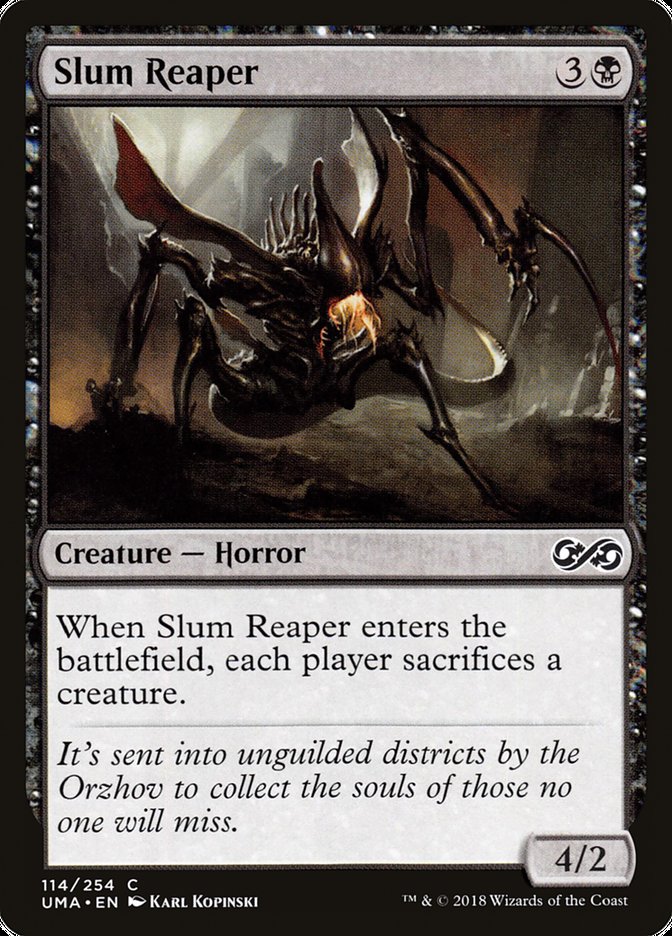 Slum Reaper [Ultimate Masters] Magic: The Gathering