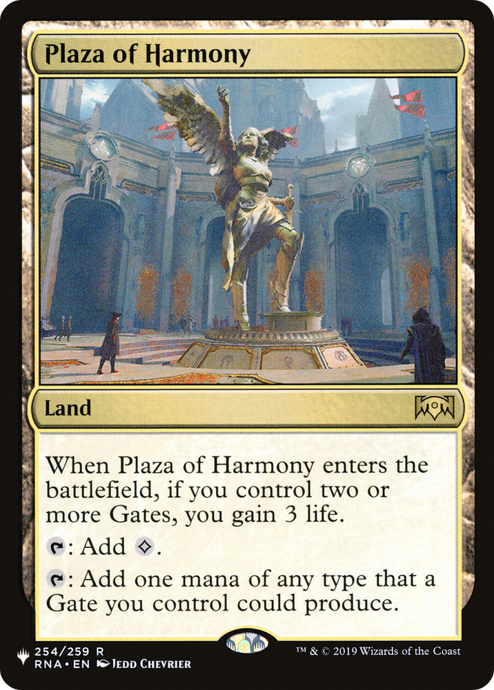 Plaza of Harmony [The List] Magic: The Gathering