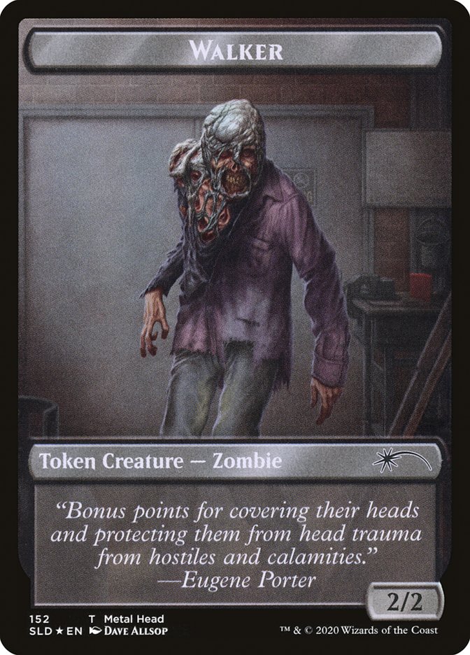 Walker (152) // Treasure Double-Sided Token [Secret Lair Drop Series] Magic: The Gathering