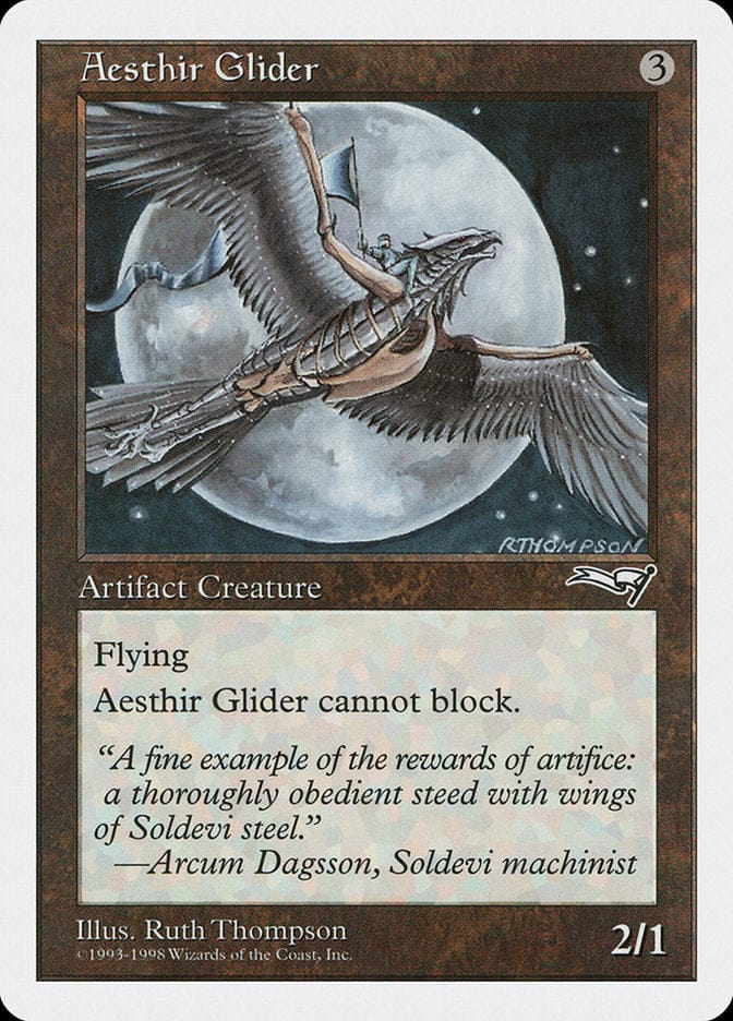 Aesthir Glider [Anthologies] Magic: The Gathering