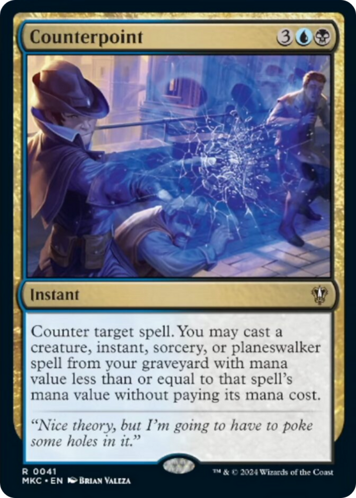 Counterpoint [Murders at Karlov Manor Commander] Magic: The Gathering