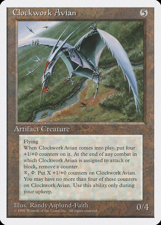 Clockwork Avian [Fourth Edition] Magic: The Gathering