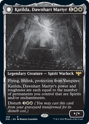 Katilda, Dawnhart Martyr // Katilda's Rising Dawn [Innistrad: Double Feature] Magic: The Gathering