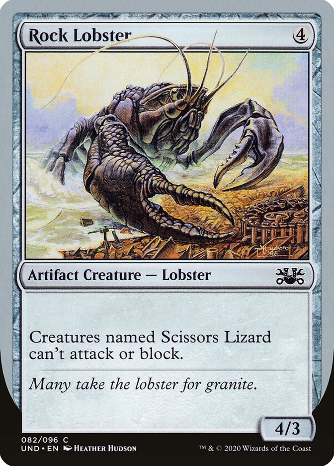 Rock Lobster [Unsanctioned] Magic: The Gathering