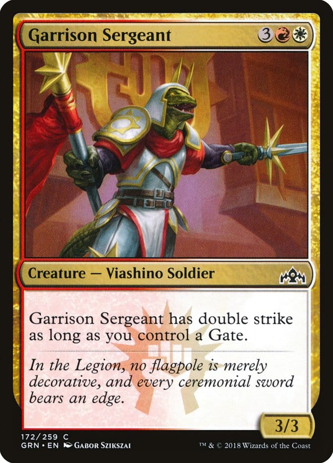 Garrison Sergeant [Guilds of Ravnica] Magic: The Gathering