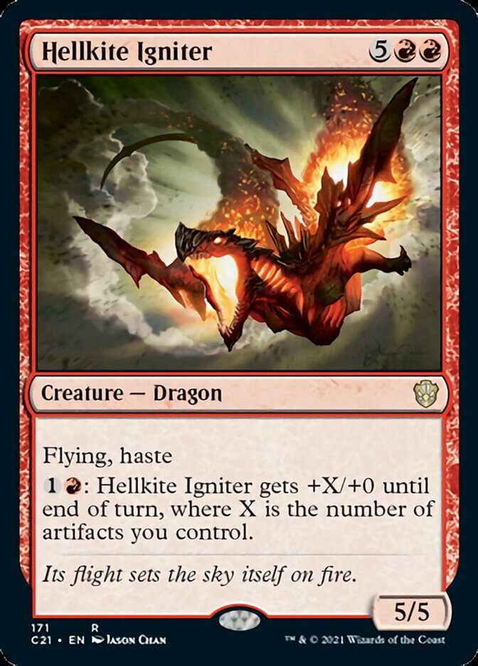 Hellkite Igniter [Commander 2021] Magic: The Gathering