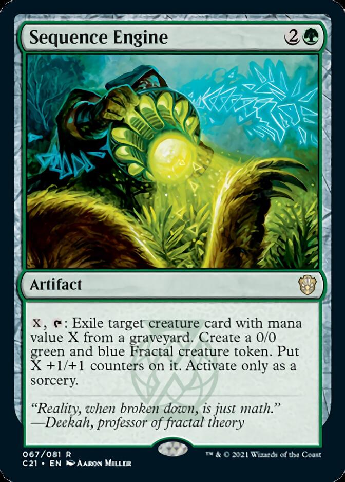 Sequence Engine [Commander 2021] Magic: The Gathering