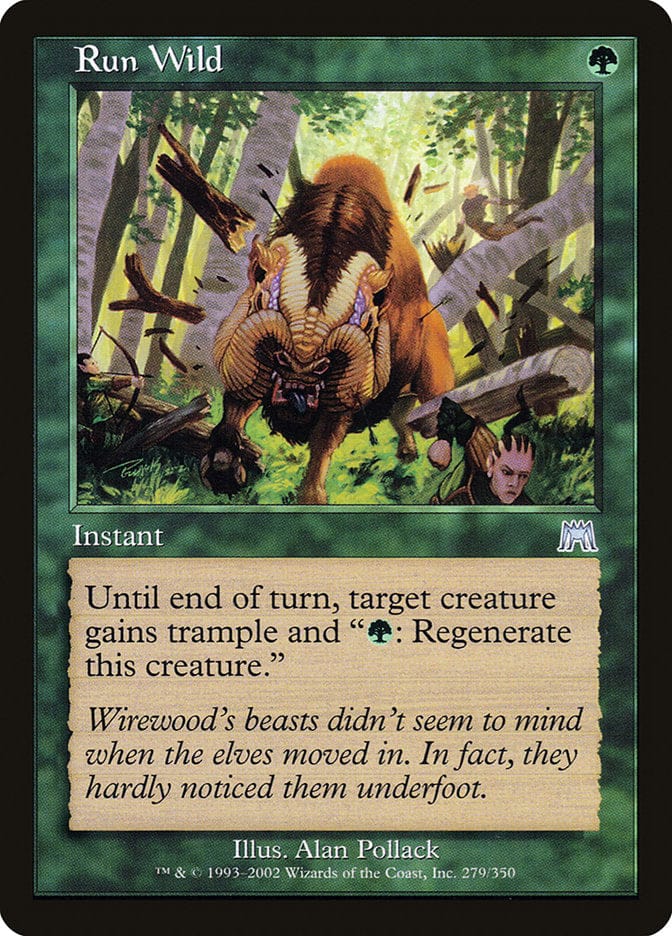 Run Wild [Onslaught] Magic: The Gathering