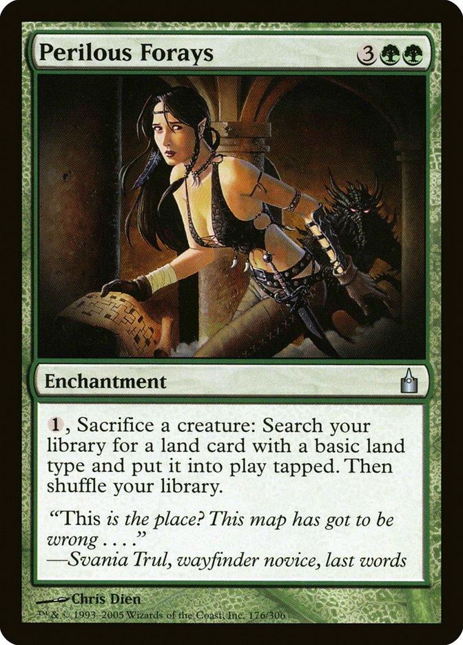 Perilous Forays [Ravnica: City of Guilds] Magic: The Gathering