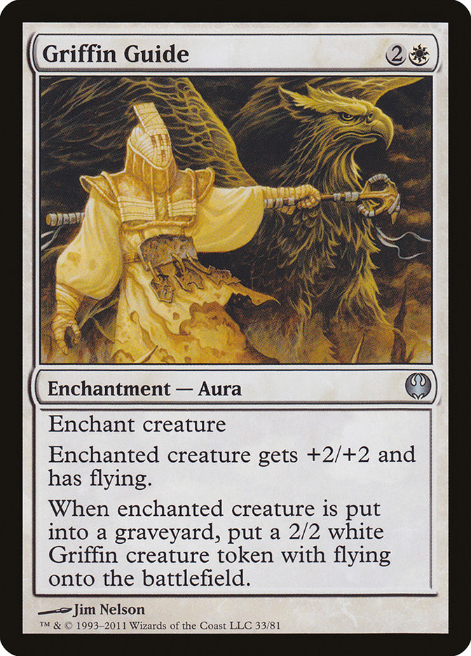 Griffin Guide [Duel Decks: Knights vs. Dragons] Magic: The Gathering