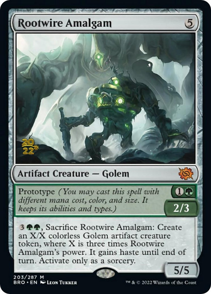 Rootwire Amalgam [The Brothers' War Prerelease Promos] Magic: The Gathering