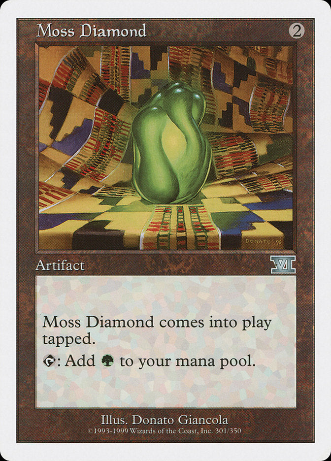 Moss Diamond [Classic Sixth Edition] Magic: The Gathering