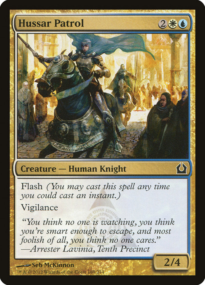 Hussar Patrol [Return to Ravnica] Magic: The Gathering