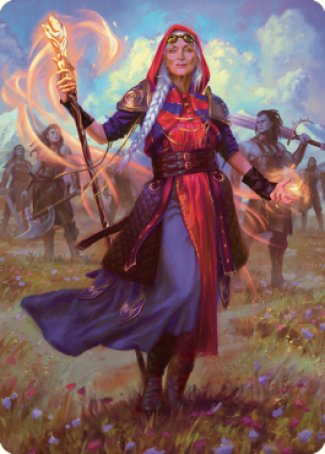 Jaya, Fiery Negotiator Art Card 1 [Dominaria United Art Series] Magic: The Gathering