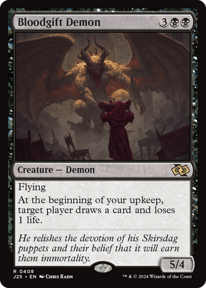 Bloodgift Demon [Foundations Jumpstart] Magic: The Gathering