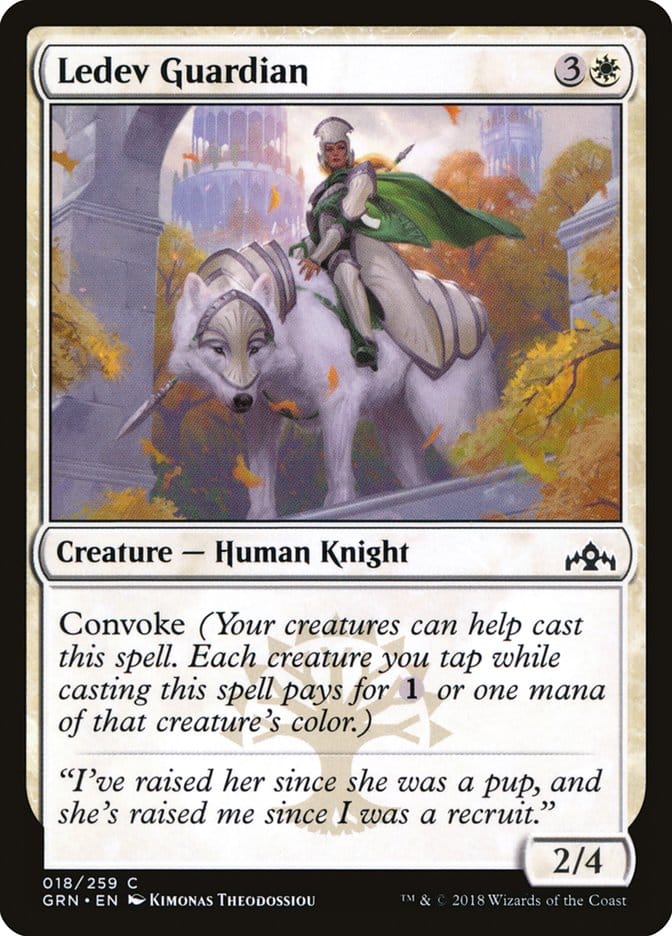 Ledev Guardian [Guilds of Ravnica] Magic: The Gathering