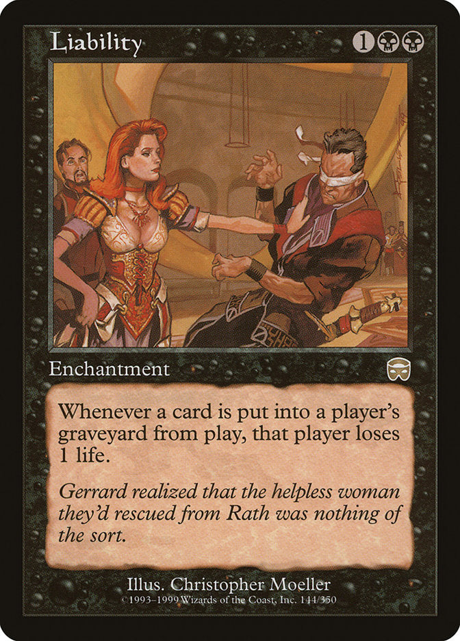 Liability [Mercadian Masques] Magic: The Gathering