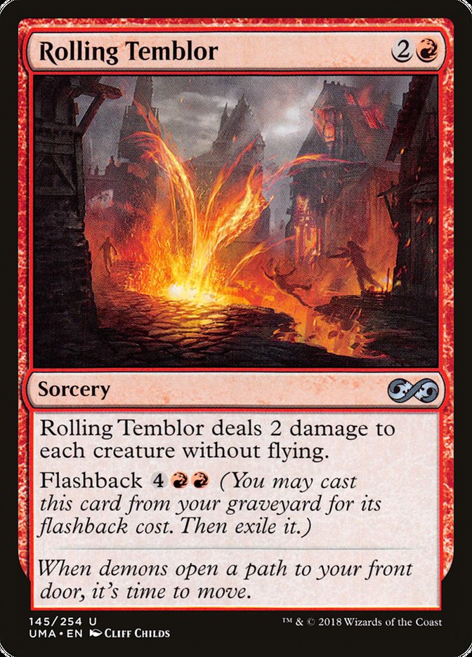 Rolling Temblor [Ultimate Masters] Magic: The Gathering