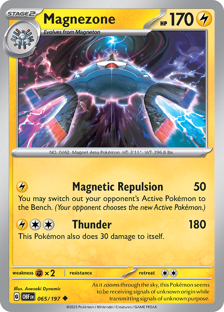 Magnezone (065/197) [Scarlet & Violet: Obsidian Flames] Pokémon