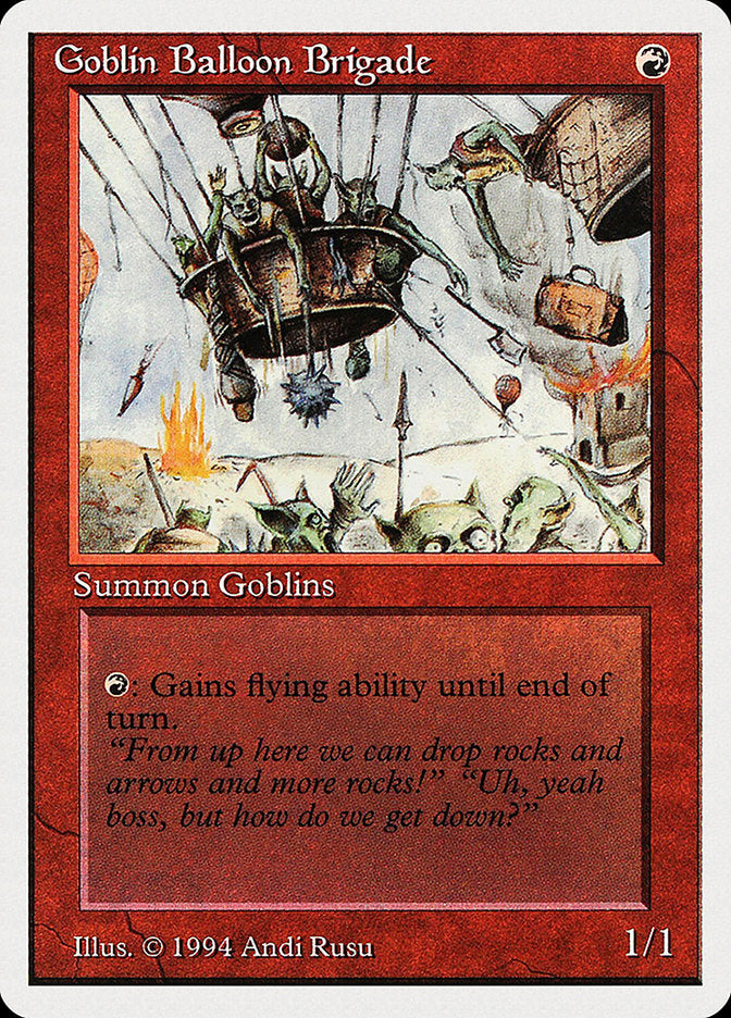 Goblin Balloon Brigade [Summer Magic / Edgar] Magic: The Gathering