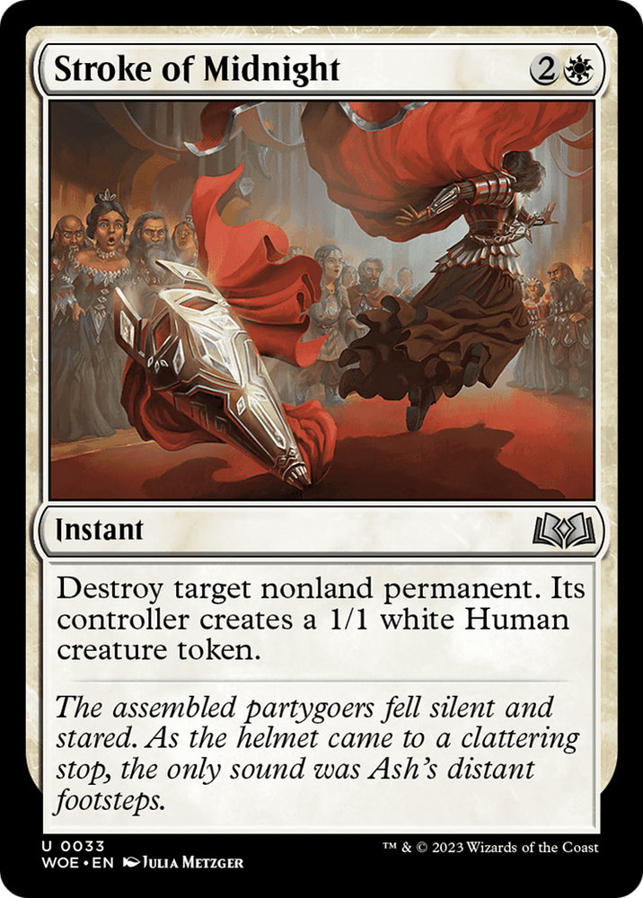 Stroke of Midnight [Wilds of Eldraine] Magic: The Gathering