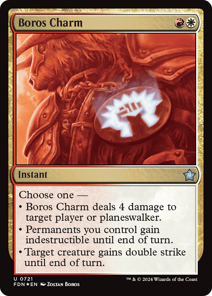 Boros Charm [Foundations] Magic: The Gathering