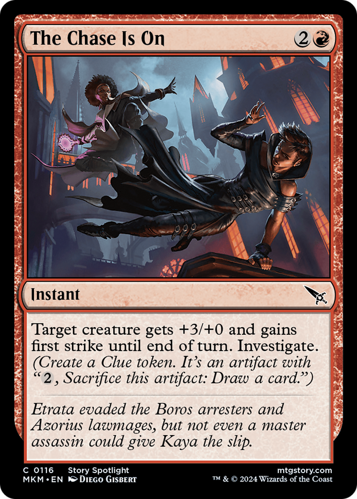 The Chase Is On [Murders at Karlov Manor] Magic: The Gathering