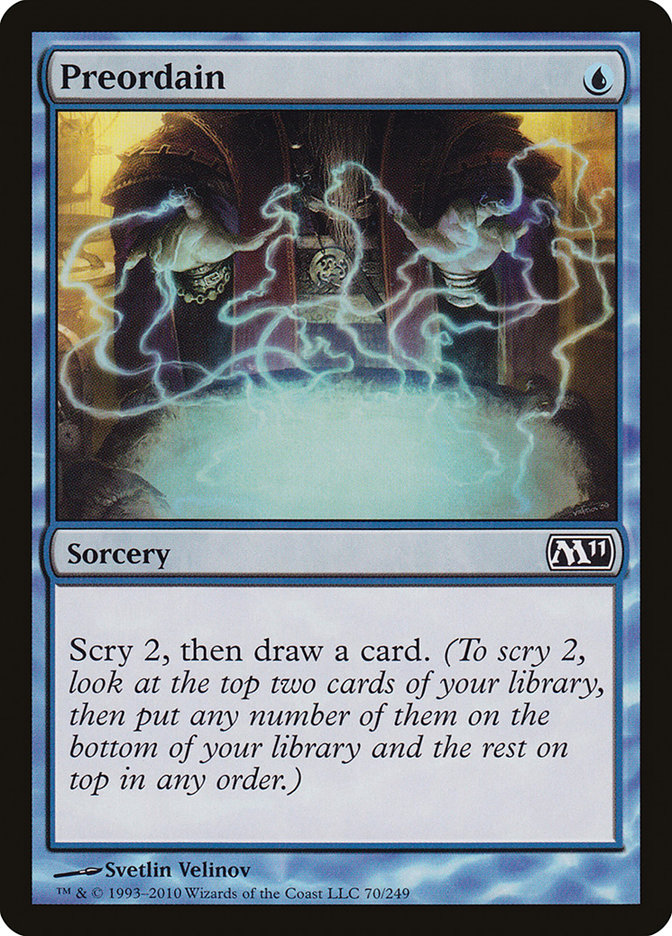 Preordain [Magic 2011] Magic: The Gathering
