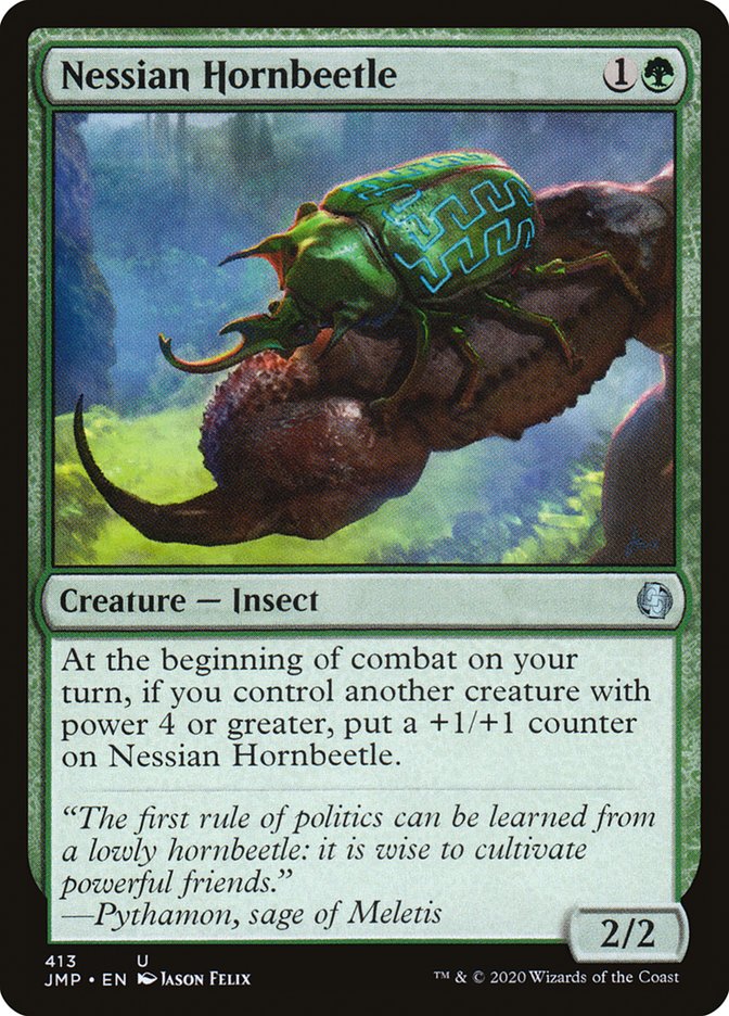 Nessian Hornbeetle [Jumpstart] Magic: The Gathering