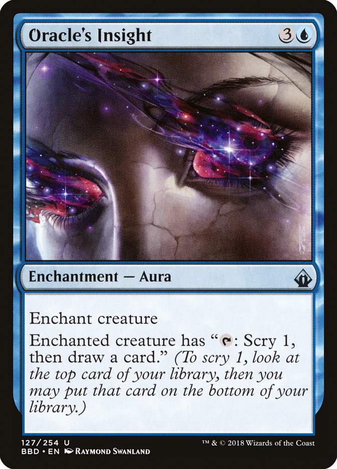 Oracle's Insight [Battlebond] Magic: The Gathering