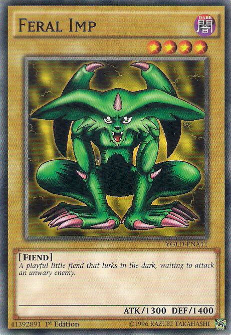Feral Imp [YGLD-ENA11] Common Yu-Gi-Oh!