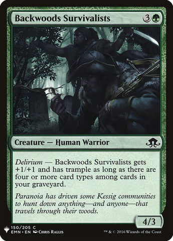 Backwoods Survivalists [Mystery Booster] Magic: The Gathering