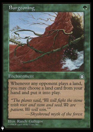 Burgeoning [The List] Magic: The Gathering