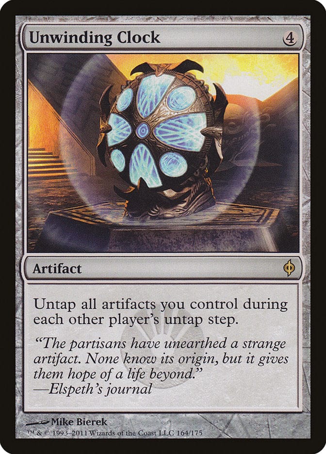 Unwinding Clock [New Phyrexia] Magic: The Gathering