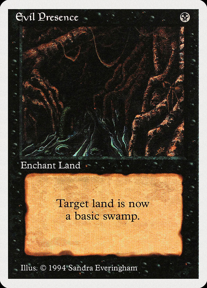 Evil Presence [Summer Magic / Edgar] Magic: The Gathering