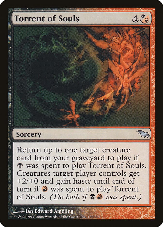 Torrent of Souls [Shadowmoor] Magic: The Gathering