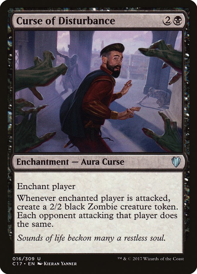 Curse of Disturbance [Commander 2017] Magic: The Gathering