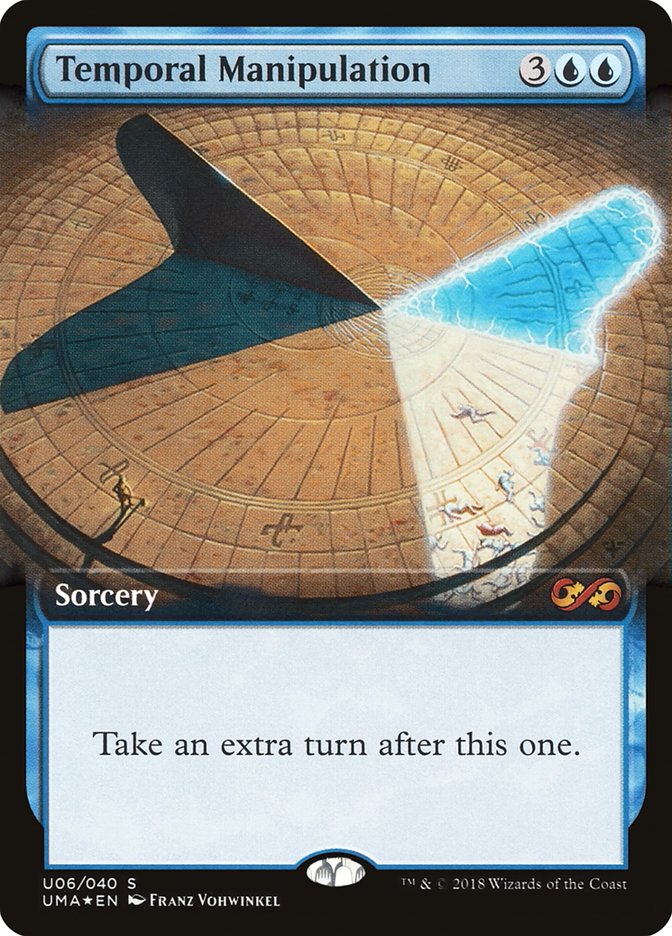 Temporal Manipulation (Topper) [Ultimate Masters Box Topper] Magic: The Gathering