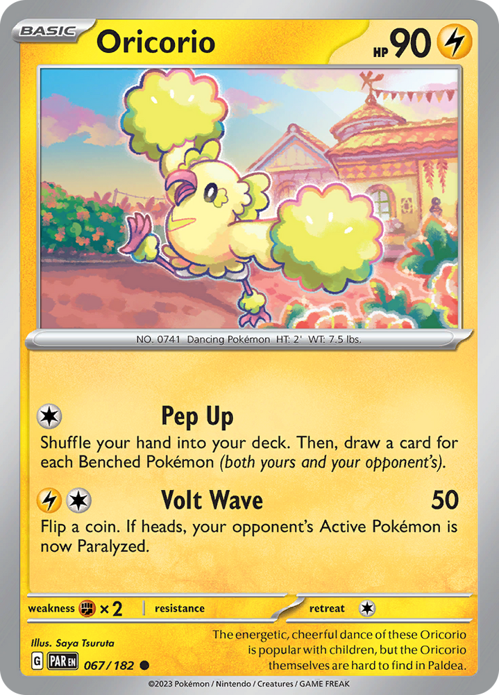 Oricorio (067/182) [Scarlet & Violet: Paradox Rift] Pokémon