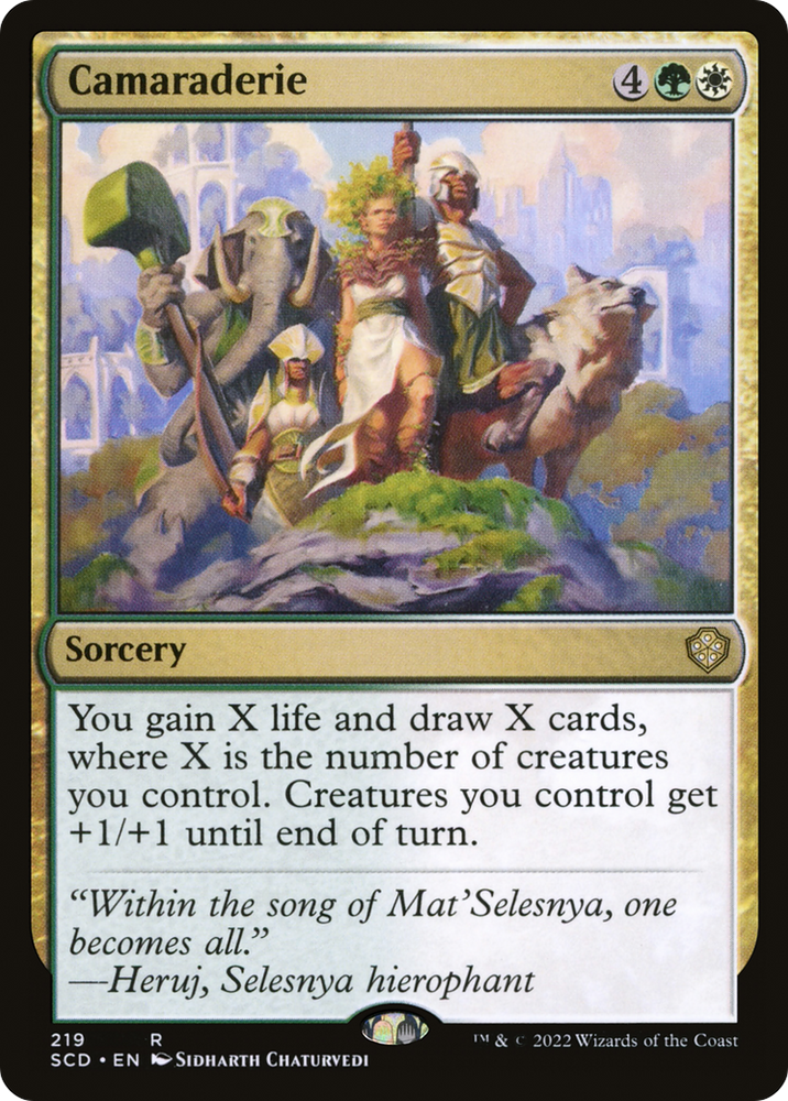 Camaraderie [Starter Commander Decks] Magic: The Gathering